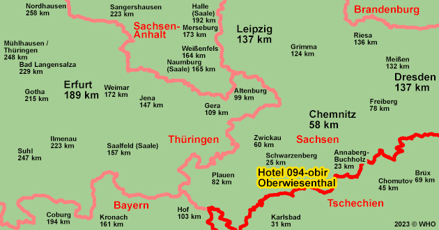 Urlaub über Silvester am Fichtelberg. Silvester-Kurzurlaub im Luftkurort Oberwiesenthal im Erzgebirge, ca. 55 km südlich von Chemnitz.