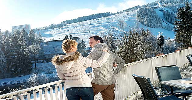 Urlaub ber Silvester am Fichtelberg. Silvester-Kurzurlaub im Luftkurort Oberwiesenthal im Erzgebirge, ca. 55 km sdlich von Chemnitz.