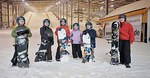 Skiurlaub in Europas grter Indoor-Wintersporthalle in Mecklenburg-Vorpommern.