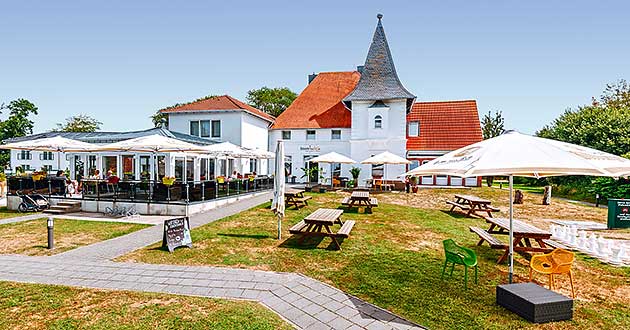 Urlaub ber Silvester an der Nordsee. Silvesterurlaub in Norddeutschland auf der Ostfriesischen Nordseeinsel Borkum, nordwestlich von Emden.