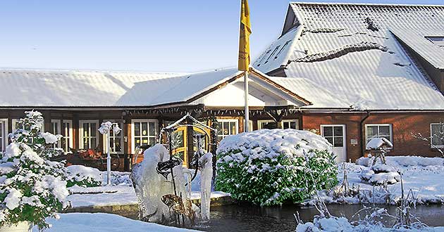 Urlaub ber Silvester in der Lneburger Heide. Silvesterkurzurlaub in der Weltvogelparkstadt Walsrode im Heidekreis.