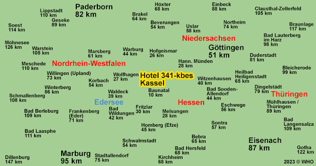 Urlaub ber Silvester in Kassel, Silvesterurlaub im Nordhessischen Bergland