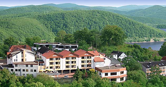 Urlaub ber Silvester in Waldeck am Edersee. Silvester-Kurzurlaub in Nord-Hessen.