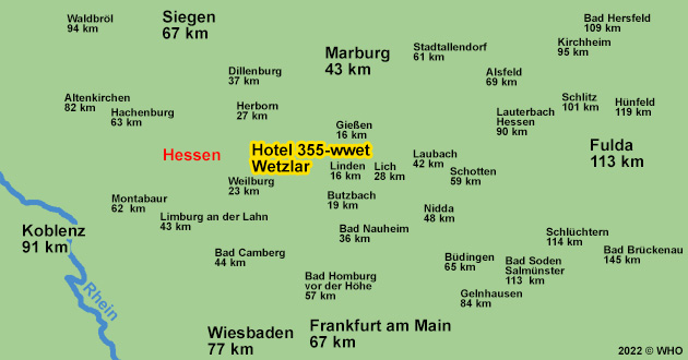 Silvesterurlaub in Wetzlar in Mittelhessen, Kurzurlaub ber Silvester im Lahn-Dill-Kreis zwischen Gieen, Dillenburg, Limburg an der Lahn, Marburg, Siegen, Frankfurt am Main und Koblenz am Rhein