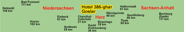 Urlaub ber Silvester im Harz, Silvesterurlaub im Gosetal vor den Toren der Stadt Goslar zwischen Bad Harzburg, Clausthal-Zellerfeld, Seesen, Salzgitter, Braunlage und Braunschweig