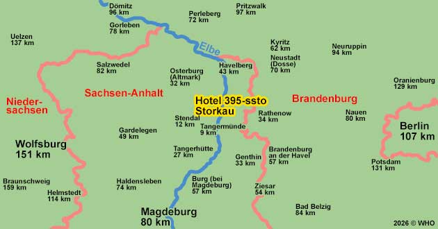 Urlaub �ber Silvester in der Altmark, Silvesterkurzurlaub im Schlosshotel an der Mittelelbe in Sachsen-Anhalt