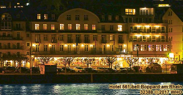 Urlaub ber Silvester direkt am Rheinufer. Silvesterkurzreise in Boppard am Rhein, ca. 100 m zur Altstadt und Fugngerzone, inmitten vom UNESCO-Weltkulturerbe Mittelrhein, im romantischen Rheintal.