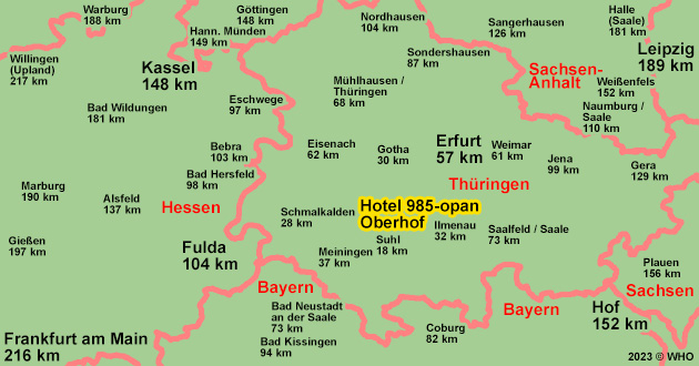 Urlaub ber Silvester im Thringer Wald, Silvesterurlaub im Wintersportort Oberhof am Rennsteig zwischen Zella-Mehlis, Ohrdruf, Suhl, Schmalkalden, Gotha, Meiningen, Bad Langensalza, Erfurt, Eisenach und Weimar 