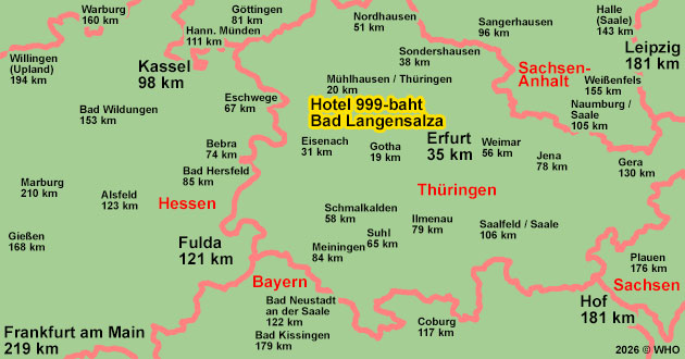 Urlaub �ber Silvester im th�ringischen Bad Langensalza, Silvesterurlaub im Nationalpark Hainich
