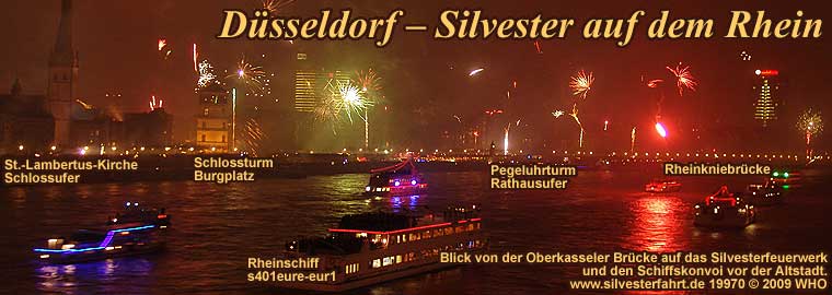 Dsseldorf auf dem Rhein Schiff 